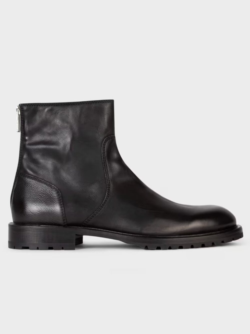 Paul Smith Black Leather 'Falk' Boots